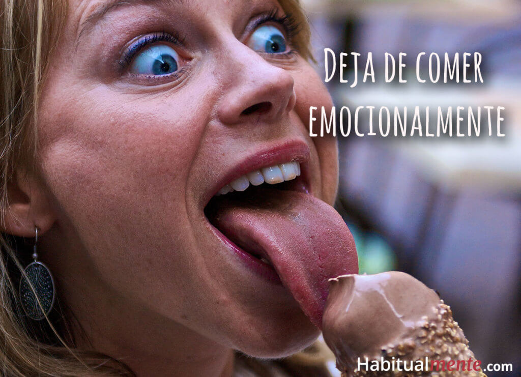 Comer emocionalmente es un hábito que puede cambiarse