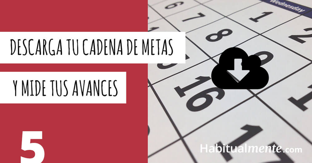descarga gratis cadena de metas