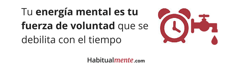 energia mental es igual a fuerza de voluntad