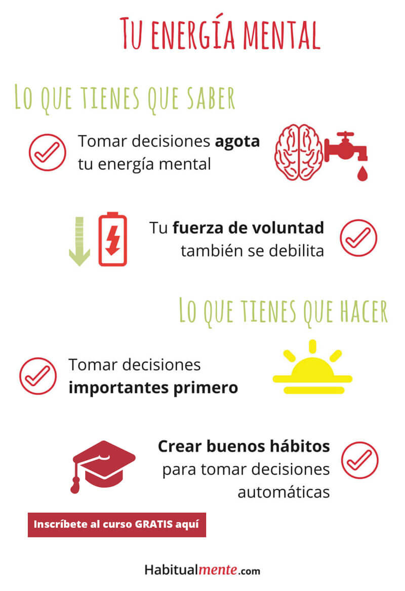 Mejora tu energía mental