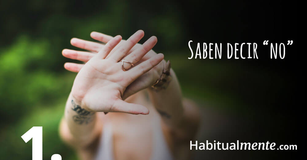 saben decir no