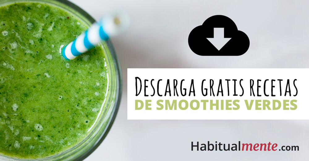 descarga gratis recetas de smoothies verdes