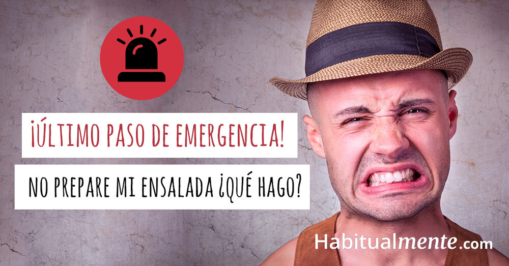 último paso de emergencia