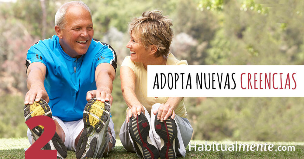 Adopta nuevas creencias y pensamientos