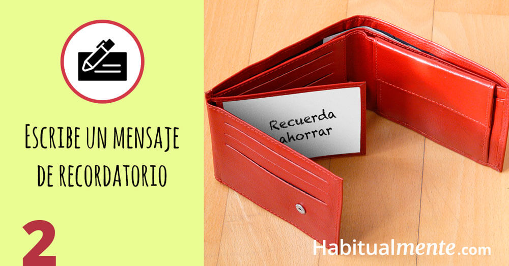 2 escribe un mensaje recordatorio